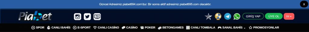 piabet neden adres değiştiriyor